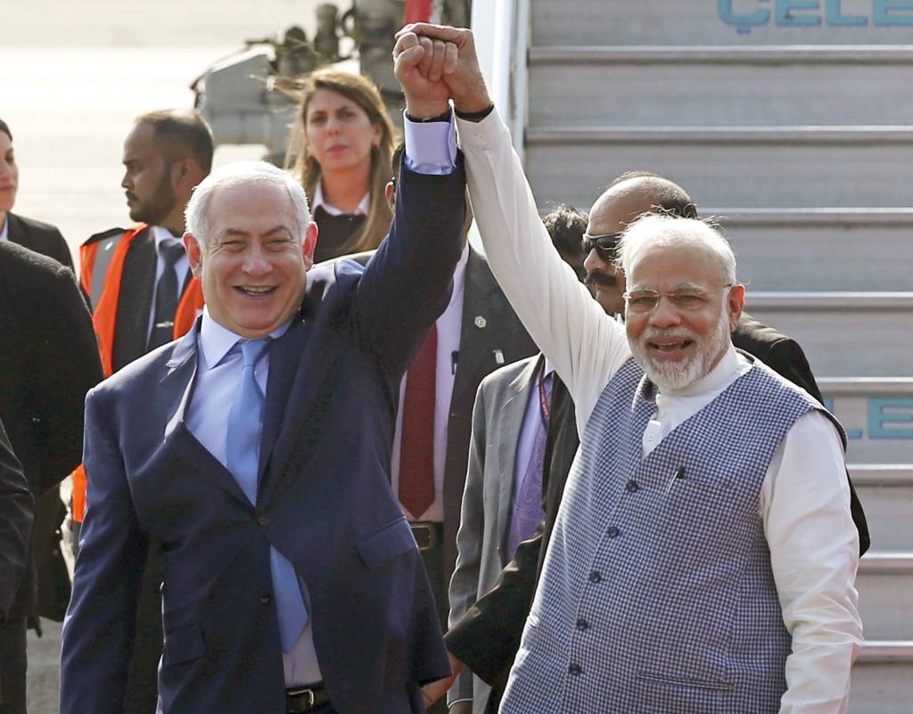 Benjamin Netanyahu, Narendra Modi