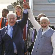 Benjamin Netanyahu, Narendra Modi