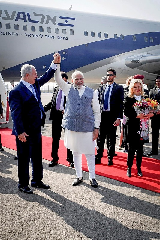 Modi Netanyahu India