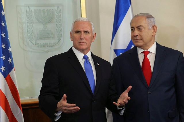 Pence Netanyahu