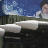 Iran Revolutionary Guard missiles