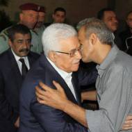 Abbas embraces terrorist