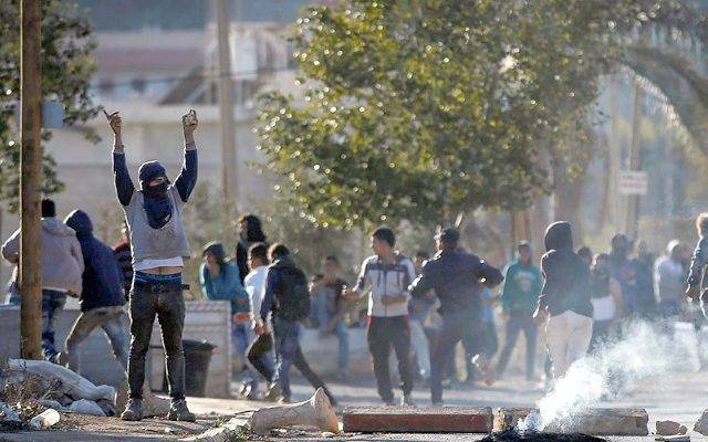 Palestinian riot