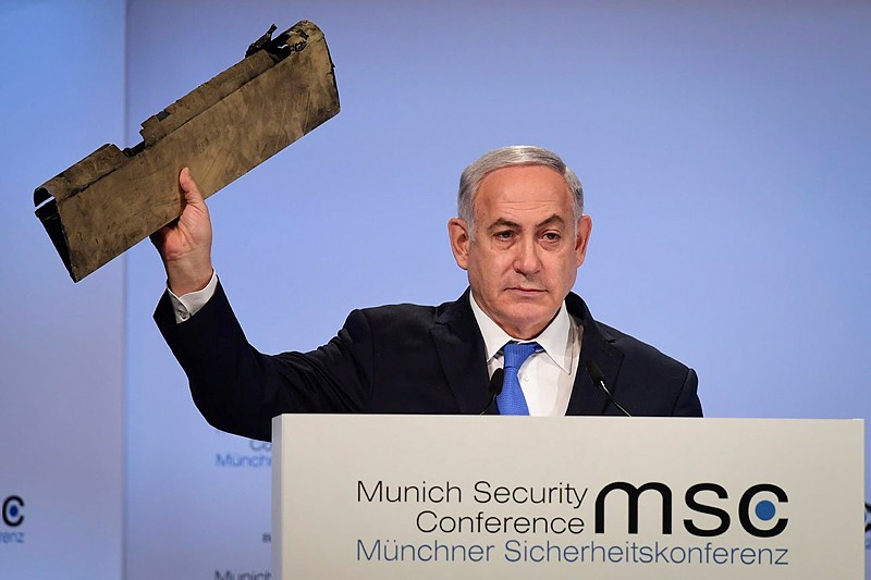 Netanyahu Iran drone