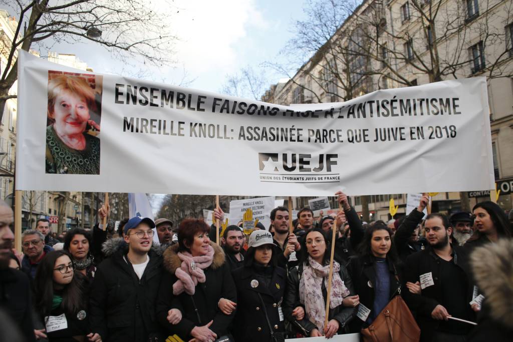 France Anti Semitism White March