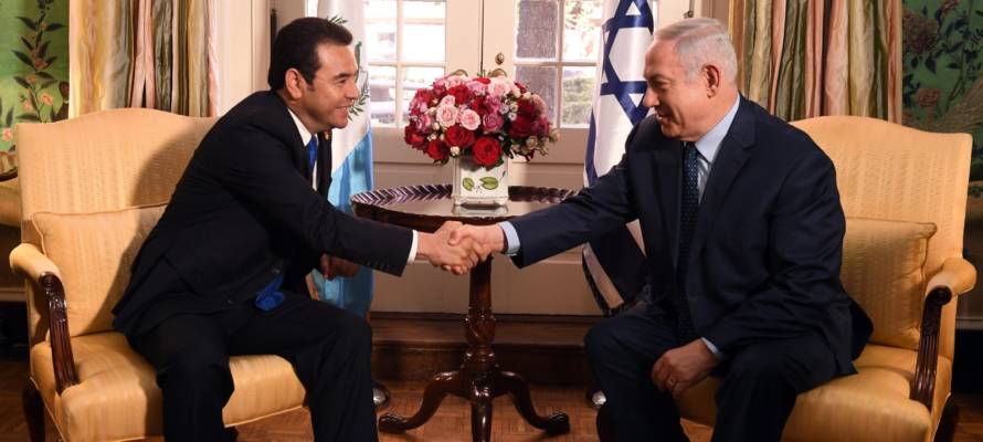 PM Netanyahu and Guatemalan Pres. Morales