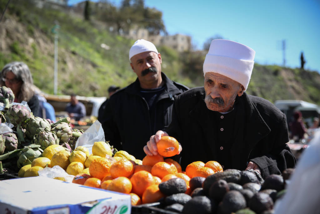 Druze men in Israel. (David Cohen/Flash90)