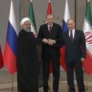 Leaders of Turkey, Iran and Russia, Edrogan