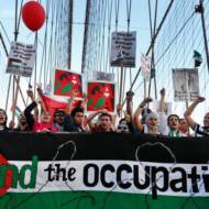 Anti-Israel activists occupation