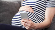 pregnant woman phone