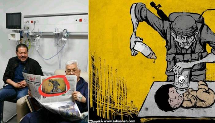 Abbas anti-Semitic cartoon