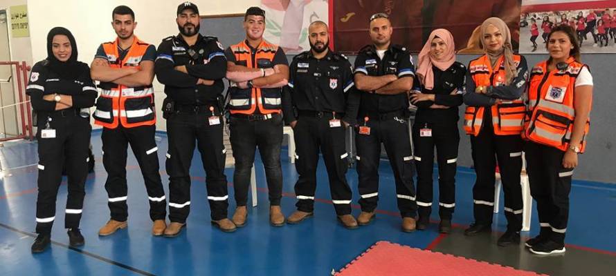Muslim United Hatzalah volunteers