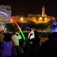 Jerusalem light festival