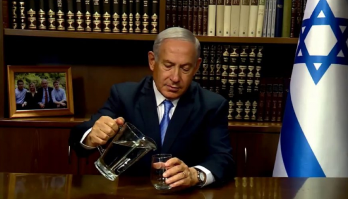 Netanyahu water Iran