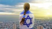 Girl with Israeli Flag