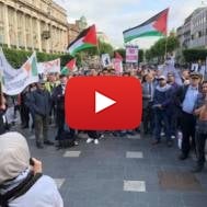 An Ireland Palestine Solidarity Campaign demonstration. (IPSC)