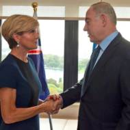 Netanyahu and Julie Bishop