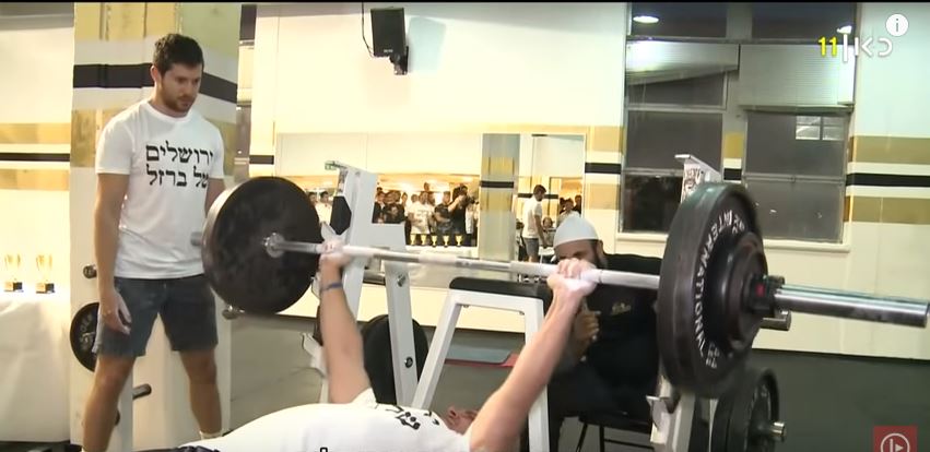 Haredi weightlifting Jerusalem