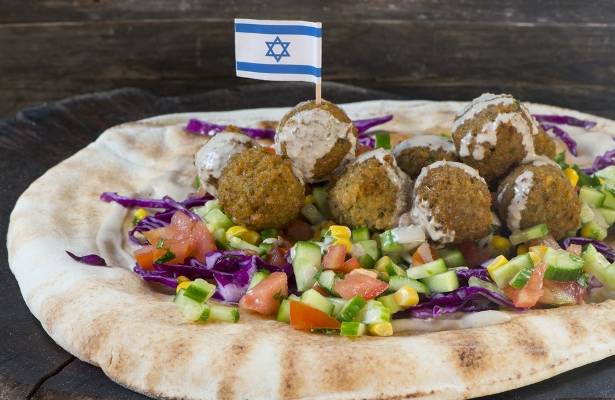 Vegan Israel falafel