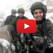 IDF Golan snow
