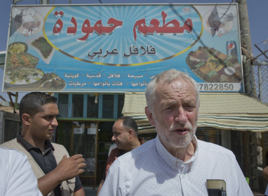 Corbyn in Jordan