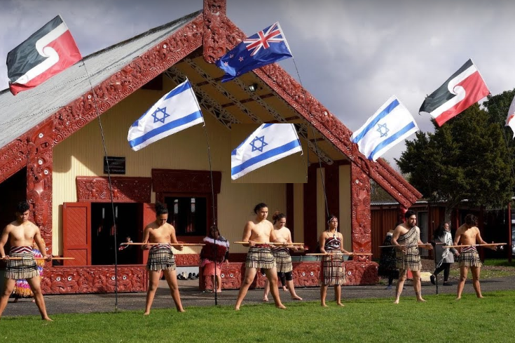 Israeli Ambassador Dr. Itzhak Gerberg welcomed to NEw Zealand. (Israeli Foreign Ministry)