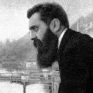 Father of modern Zionism Theodor Herzl. (Courtesy)