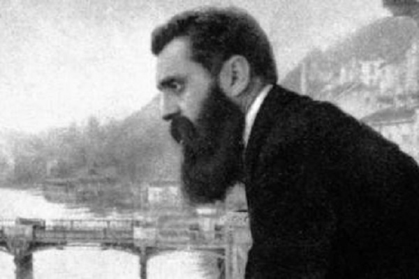 Father of modern Zionism Theodor Herzl. (Courtesy)