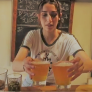 Craft beer in Jerusalem. (screenshot)