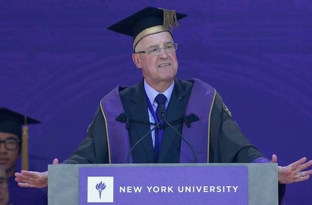 New York University President Andrew Hamilton