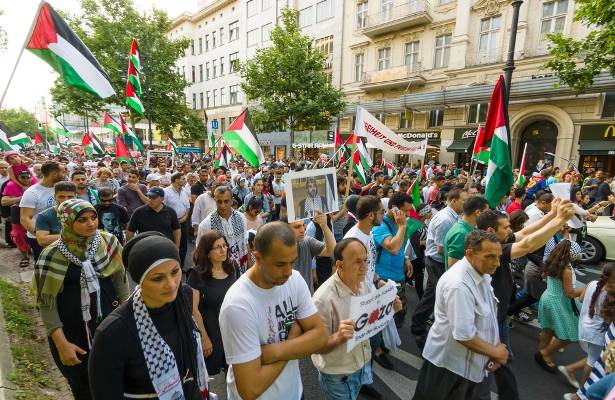 pro-Palestinian march in Berlin