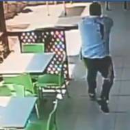 Bleeding Ari Fuld chases terrorist
