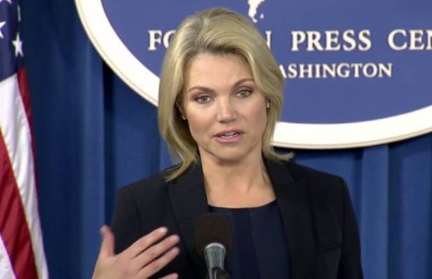 State Department Spokesperson Heather Nauert