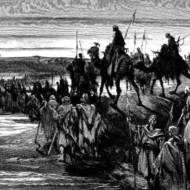 Israelites enter Israel