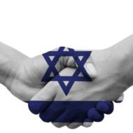 Israel handshake
