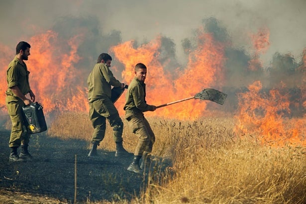 Gaza fire