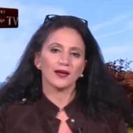 Abeer Kayed, professor of political science at Howard University, Washington D.C. (Screenshot)