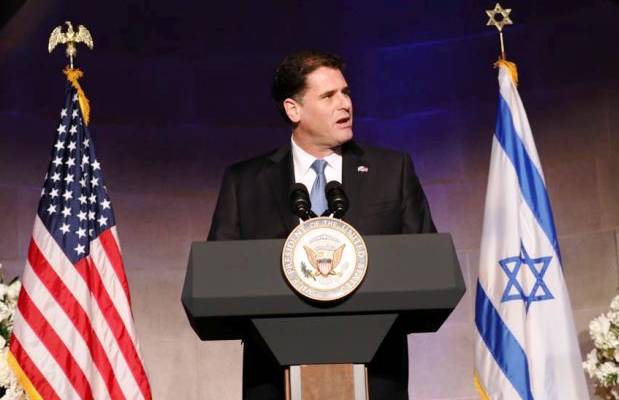Israel’s ambassador to the US Ron Dermer