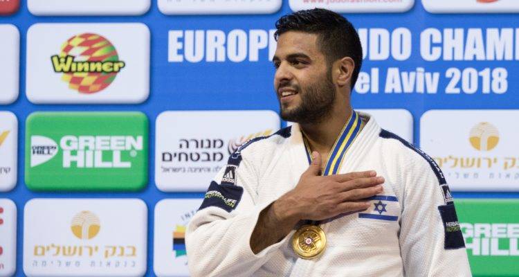 Israeli judoka Sagi Muki.