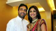 Shilpa Shetty (R) and Raj Kundra. (AP Photo)