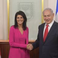 Haley and Netanyahu