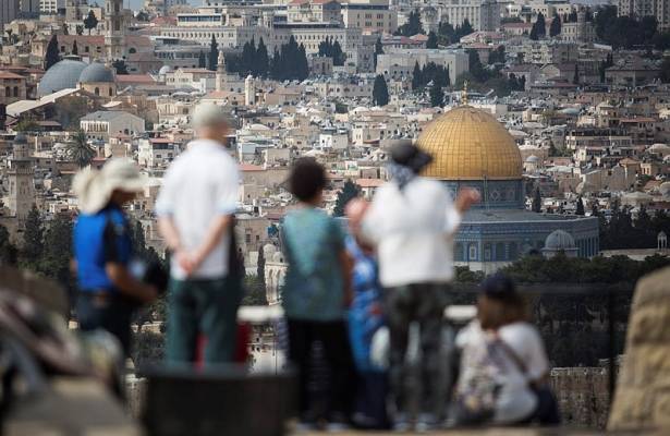 Tourists Jerusalem