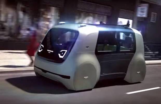 Model of a futuristic car. (Screenshot)