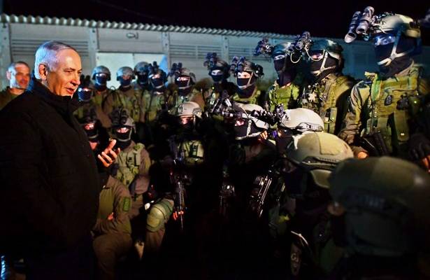 PM & DM Netanyahu and the IDF Commando Brigade