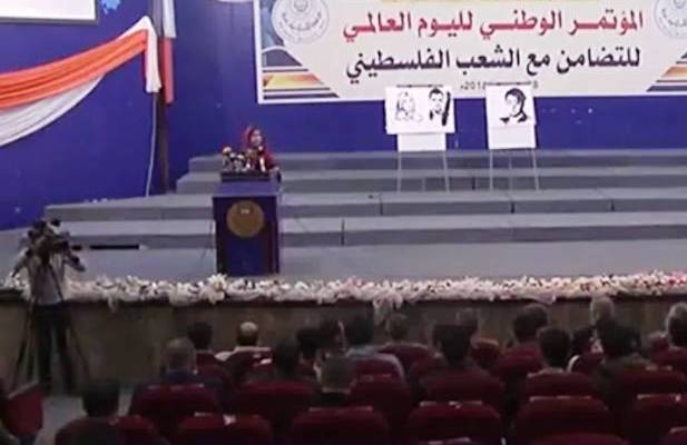 Palestinian girl recites anti-Semitic poem. (Screenshot)