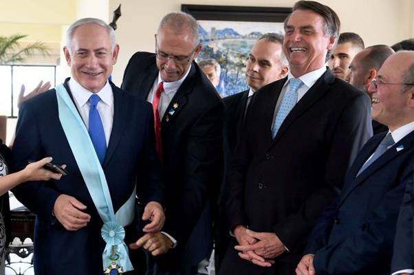 PM Netanyahu and Brazilian President-elect Bolsonaro