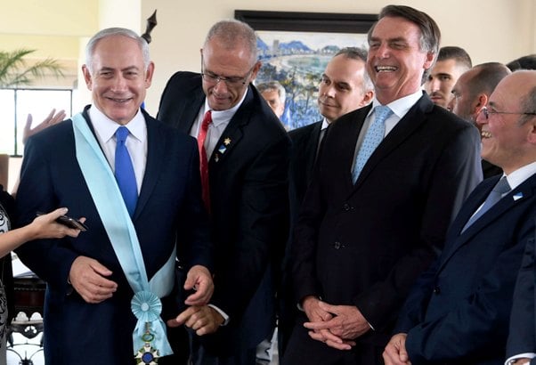 PM Netanyahu and Brazilian President-elect Bolsonaro