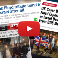 Pink Floyd , Israel Headlines