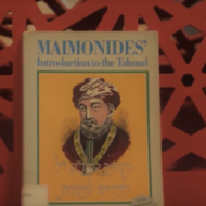 Book about the great rabbi and philosopher Maimonides. (screenshot)