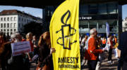 Amnesty protest